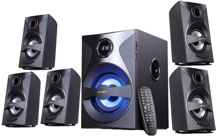 F&D f3800x all speakers not working with aux or bluetooth(2.1 source input).how
