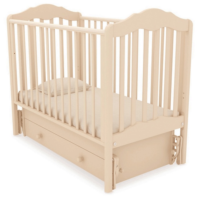 Кроватка Gandylyan Anastasia Vanilla, купить по выгодной цене с ...