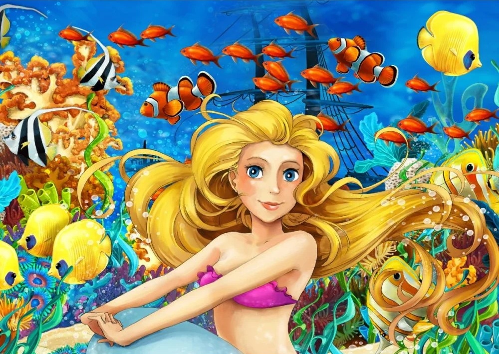 Puzzle Noriel 100 Mica Sirena (NOR5304)