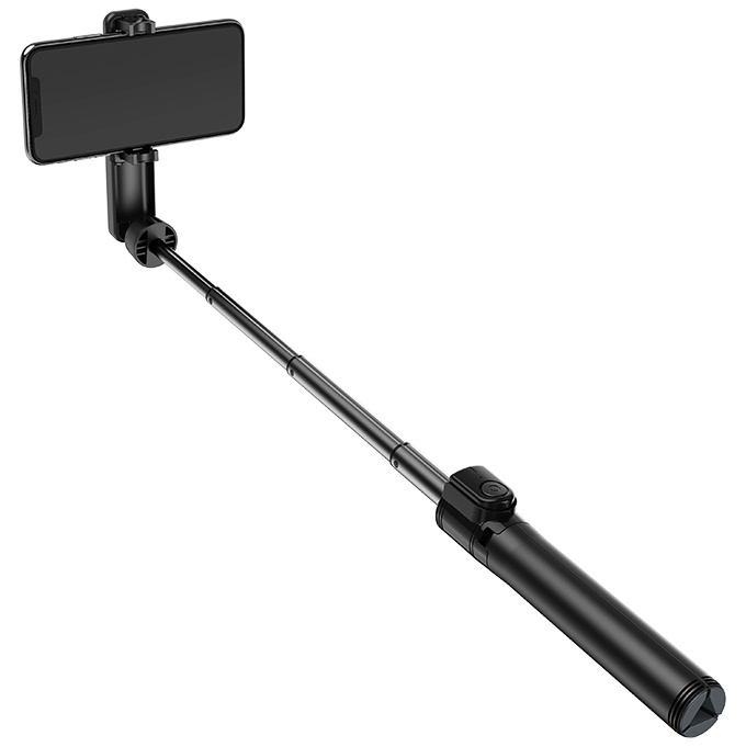 Monopod pentru selfie Borofone BY5 Leo Black