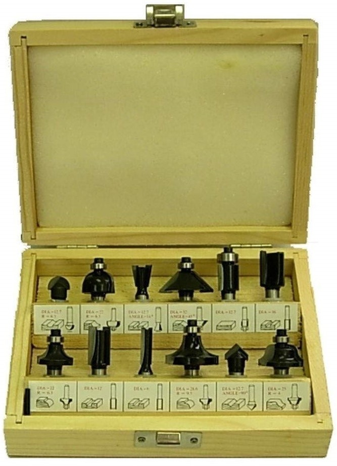 Set freza lemn Hikoki 711016